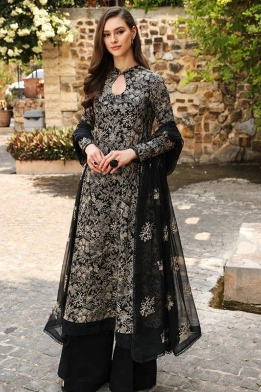 Embroidered Three Piece Lawn